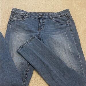 Mossimo Supply Co. Women's Straight Leg Blue Jeans